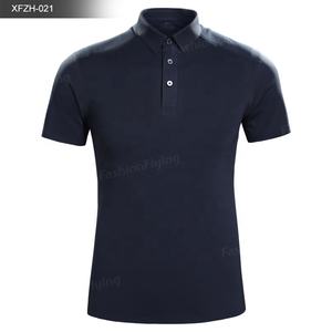 2023 고품질 반팔 남성 100% 폴리에스터 폴로 티셔츠 빈 일반 티셔츠 - Product Image 1