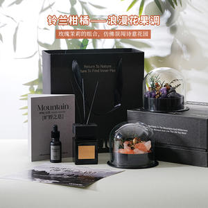 Difusor de cristal de aromaterapia para interiores de larga duración sin fuego con caja de regalo del reino <span class=keywords><strong>secreto</strong></span> soporte de incienso de adorno interior creativo - Product Image 3