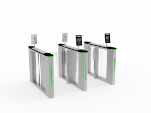 맞춤형 얼굴인식 스윙 배리어 개찰구 게이츠 생체 인식 접근 제어 개찰구 체육관 입구 - Product Image 4