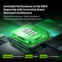 DGX SPARK Superordinateur en cluster à double système Linux PCIe Blackwell AI Petit serveur 940-54242-0006-000