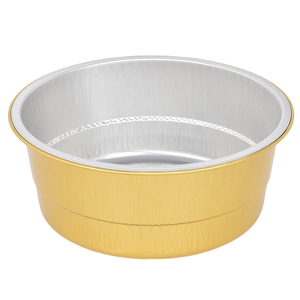 Hot bán đồ ăn nhẹ món tráng miệng <span class=keywords><strong>Flan</strong></span> Pie Pan nhôm lá cup 20oz Muffin Baking cup pho mát bánh Bát Bánh hộp 620ml với nắp - Product Image 2