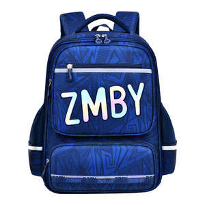 ZMBY Student <b>Backpack</b> 18 In <b>Large</b> <b>Capacity</b> Printing Letter Pattern Unisex School Education <b>Backpack</b> - Product Image 2