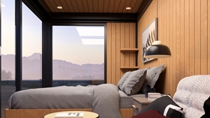 20ft 40ft Living Villa Portable Modular Apple Cabin Container Homes Tiny House con cocina <span class=keywords><strong>para</strong></span> Hotel Tierra sin usar <span class=keywords><strong>Venta</strong></span> - Product Image 4