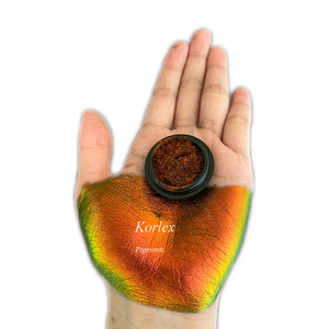 Nuevo Aqua Blue Multichrome Pigment Eyeshadow Chameleon Pearl Car Paint - Product Image 3