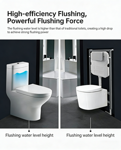 <span class=keywords><strong>Cisterna</strong></span> Empotrada en Pared, Tanque de Inodoro con Ahorro de Agua para Baño, <span class=keywords><strong>Cisterna</strong></span> de Descarga <span class=keywords><strong>Silenciosa</strong></span> Montada en Pared para Proyectos de Hoteles y Apartamentos - Product Image 5