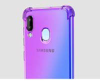 Coque de téléphone portable TPU souple avec dégradé antichoc Honor Play Case Honor 8x Phone Case Apple Iphones, pour Iphone Multi Color