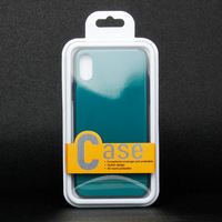 Bas quantité minimale de commande en gros au détail Blister PVC clair Windows pour IPhone boîte en plastique pour étui de téléphone boîtes d'emballage avec crochet