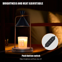 Grosir lampu Malam beraroma antik tempat lilin aromatik untuk dekorasi rumah lampu penghangat lilin elektrik maks dengan Timer