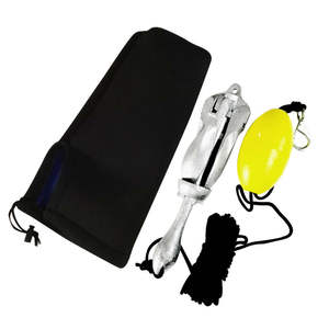Ensemble de système de gréement d'<span class=keywords><strong>ancre</strong></span> pliante avec sac de transport à flotteur Kit de bouée de corde <span class=keywords><strong>pour</strong></span> <span class=keywords><strong>ancre</strong></span> de bateau de <span class=keywords><strong>Kayak</strong></span> - Product Image 6