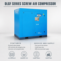 Compresseur d'air industriel à vis de sécurité pour l'exploitation minière série DLGF KA/MA, avec coffret fermé, vente en gros, fournisseur OEM ODM