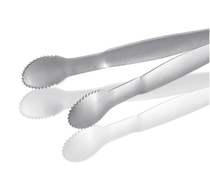 DFT06-1 Mini <b>Serving</b> <b>Tongs</b> 5-Inch Stainless Steel Small Appetizer <b>Tongs</b> with Teeth - Product Image 4