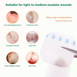 Pansements hydrocolloïdes végétaliens en gel anti-frottement pour les pieds, coussinets imperméables de prévention des ampoules, autocollants protecteurs contre les ampoules - Product Image 2