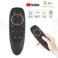 Souris aérienne rétroéclairée G10 G10S Pro avec commande vocale sans fil USB 2.4GHz Télécommande Air Fly Mouse