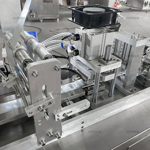 Prix d'usine, machine d'emballage de préservatifs en caoutchouc semi-automatique de haute qualité, machine d'emballage verticale en acier inoxydable 304. - Product Image 2