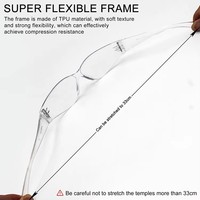 Lunettes de soleil de sport certifiées EN166, transparentes, protection UV400, résistantes aux chocs, verres polarisés miroir, lunettes de sécurité pour le travail