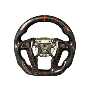 Volante de Fibra de Carbono y Cuero con Pantalla LED y Levas de Cambio para <span class=keywords><strong>Audi</strong></span> A6/A7/A8/A9/<span class=keywords><strong>A10</strong></span>/A11/A12 S6/S7/RS6/RS7 (2017-2024) - Product Image 5