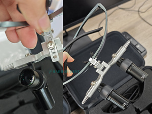 Loupes dentaires binoculaires Ergo <span class=keywords><strong>5x</strong></span> loupes pour la chirurgie buccale réduire la tête de flexion abaissement outil de dentisterie puissance de la machine - Product Image 6