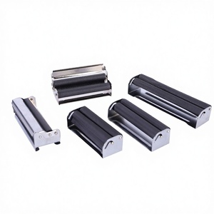Rodillo Manual de Metal para Cigarrillos, de Acero Inoxidable, Hecho <span class=keywords><strong>a</strong></span> Mano, Portátil, Flexible, Rectangular, Venta Caliente de Fábrica - Product Image 1