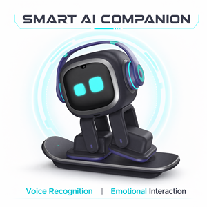 <span class=keywords><strong>Robot</strong></span> de réception intelligent de bureau avec écran numérique CE CPC, vente en gros, personnalisation ODM OEM - Product Image 1