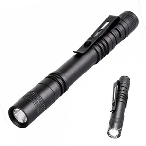 Led bút ánh sáng đèn pin với clip 500 Lumen Mini Pocket y tế Penlight kiểm tra đèn pin
