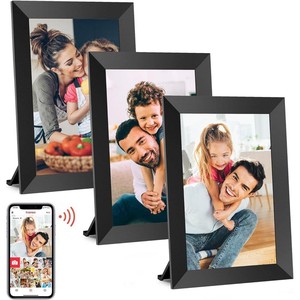 Cadre <span class=keywords><strong>photo</strong></span> numérique intelligent 10,1 pouces avec connexion WiFi Cloud, écran HD IPS, rotation automatique et grand stockage - Product Image 5