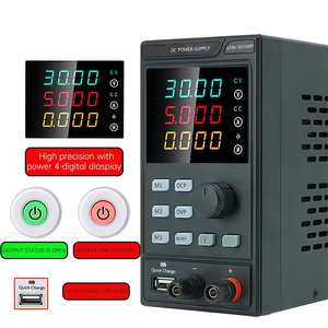 Alimentation programmable miniature ETM-3010MP 300W, série industrielle, simple, 10A 30V 220V - Product Image 3