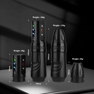 เครื่องสักโรตารี่ไร้สายพร้อมมอเตอร์ไร้แกนสแตนเลสสำหรับการสักถาวร - Product Image 3
