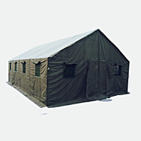 Tente militaire africaine de grande taille, résistante à l'eau, quatre saisons, 5x7m, pour peloton, compagnie, base tactique, maison de sécurité, camping