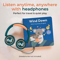 Livres sonores interactifs rechargeables de haute qualité pour enfants avec boutons tactiles, casque et couverture rigide musicale
