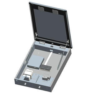 Diseño moderno, montaje en pared sin contacto, secador de manos automático, dispensador de papel higiénico, armario de <span class=keywords><strong>baño</strong></span> de acero inoxidable, <span class=keywords><strong>espejo</strong></span> - Product Image 5