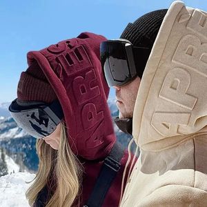 Áo thun nỉ in nổi chất lượng cao, áo hoodie in nổi tùy chỉnh, áo hoodie nam trắng trơn in nổi cỡ lớn, áo hoodie nam in nổi kiểu phồng - Product Image 2