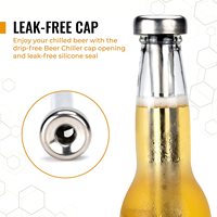 Accessoires de Bar, refroidisseur de bouteille de vin, bâton de refroidisseur de bière avec verseur