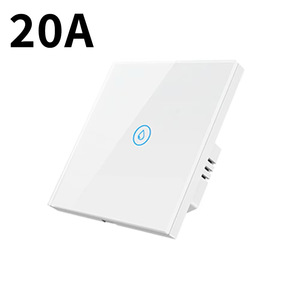 Interrupteur mural intelligent Wi-Fi Matter EU/UK 40A à commande tactile, étanche IP22, bouton réglable pour chauffe-eau et usage domestique - Product Image 6