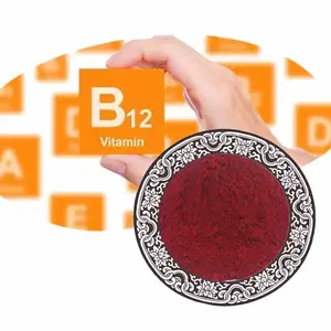 Materia prima de calidad alimentaria pura metilcobalamina vitamina B12 suplementos en polvo vitamina B12