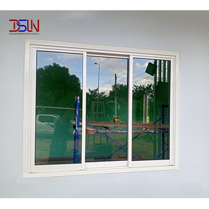 Ventana Corredera Horizontal de PVC de Primera Calidad, con Equilibrio en Espiral, Clasificación Energética A++, Doble Acristalamiento, Estilo Victoriano, para Casa de Patrimonio - Product Image 1