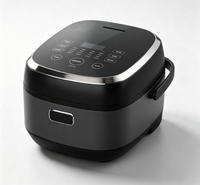 Cuisinière à riz électrique numérique 5L avec panneau de commande tactile, 1300W haute puissance, multifonctionnelle
