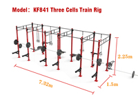 Support de fitness mural personnalisé de conception professionnelle pour entraînement croisé, équipement de traction pour corde