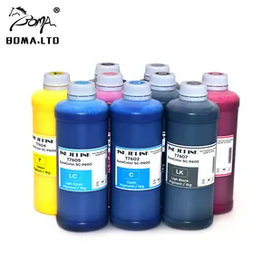 9 Kleuren 1000Ml Refill Pigment Refill Inkt Voor Epson Surecolo P800 P600 R3000 3800 3880 Printer Ciss Of Navulbare cartridge