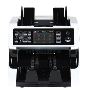 AL-920 Dual CIS Multi Currency Counter Currency Counting Machine Counterfeit Detection