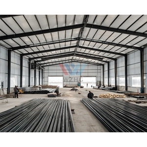 Entrepôt préfabriqué Hangar d'atelier Bâtiment industriel de construction de structure métallique à ossature métallique - Product Image 1