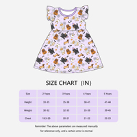 Combinaison à manches volantées pour filles, ensembles de vêtements pour enfants, pyjamas en bambou, produits pour bébés en bambou doux, robe décontractée pour enfants