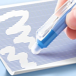 Bolígrafo de Gel Borrable Astronauta 0.5mm Negro Carbón Azul Cristal, Material Escolar para Práctica de Escritura - Product Image 4