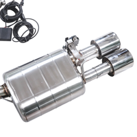 Système d'échappement GFC pour Hyundai Sonata DN8 N LINE 2.5T 2025 en acier inoxydable 304, double silencieux, embouts quadruples, échappement arrière