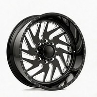 Jantes de camion forgées polies à rebord profond personnalisées SL 20X12 20X14 28X14 26X16 avec 6X139.7 8X165.1 pour GMC Sierra 1500 RAM 1500 2500