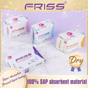 Usine FRISS de serviettes hygiéniques ultra minces Vente en gros Serviette menstruelle étanche Serviettes hygiéniques à puce anionique pour femmes - Product Image 5