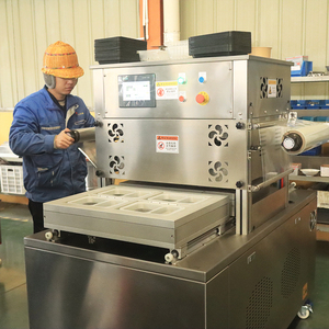 Automatic MAP Tray Sealer <strong>Machine</strong> Nitrogen Fill Meat Vacuum Tray Packing <strong>Machine</strong> Meal <strong>Modified</strong> <strong>Atmosphere</strong> Tray Sealing <strong>Machine</strong> - Product Image 6