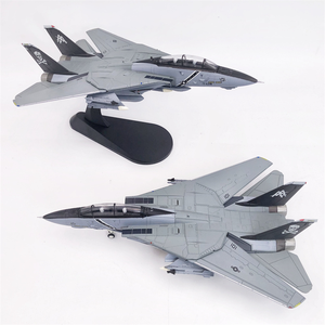1/100 F-14B américain moderne Tomcat Fighter <span class=keywords><strong>VF</strong></span>-103 Pirate drapeau F14 fini alliage ornement de bureau 14 + ans - Product Image 6