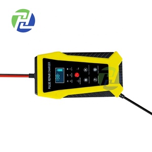 Closeout 12V 6A xe hơi và xe gắn máy pin sạc kỹ thuật số thông minh đầy đủ tự động chì axit pin sạc Anh Mỹ AU EU - Product Image 2