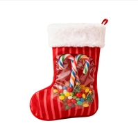 Sacs à fermeture éclair personnalisés pour bonbons et friandises de Noël pour enfants, emballage alimentaire résistant à l'humidité, sachets refermables pour chewing-gum et gelée