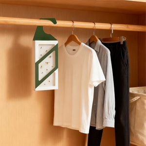 Pièges à colle jetables en papier écologique, faciles à utiliser, lot de 6, anti-mouches et <span class=keywords><strong>mites</strong></span>, pour placards et chambres, prévention des insectes - Product Image 6